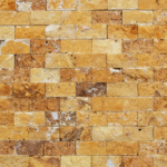 Mozaic Travertin Yellow Scapitat 2.5 x 5 x 1.5 cm
