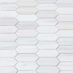 Mozaic Marmura Dolamit Pickette Lustruit 4.9 x 15 x 1 cm